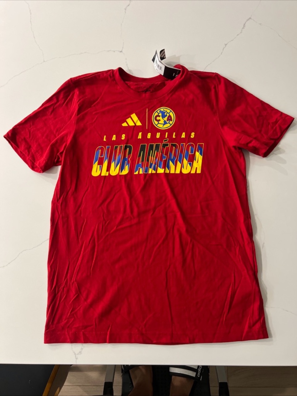 NWT Adidas Mens Club America 2025 - 2026 Core DNA Tee Shirt Size Medium